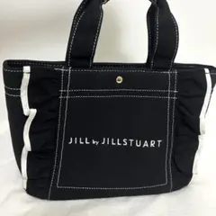 JILL by JILLSTUART フリルトートバッグ 小 ブラック