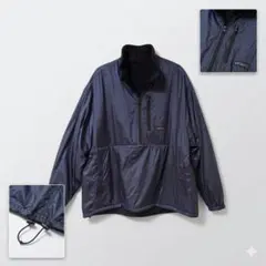 CPCM ナイロンとフリースのリバーシブルジャケット〚プルオーバータイプ〛