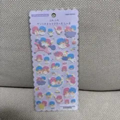 【新品】ふわふわ サンリオキャラクターズしーる キキララ リトルツインスターズ
