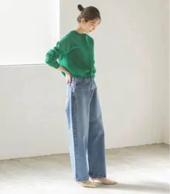 NOBLE グリーン カーディガンのサムネイル