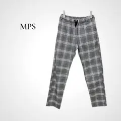 MPS グレンチェック柄 イージーパンツ ジュニア 160 ウエストゴムのサムネイル