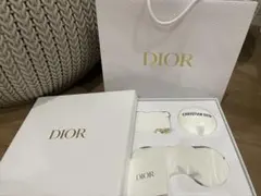 未使用 非売品 Dior プラチナ バースデーギフト ロゴ アイマスクセット