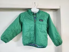 ベビーアウターダウンジャケットpatagoniaリバーシブル90cm