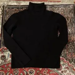 BURBEREY バーバリー 黒 タートルネック ニット セーター