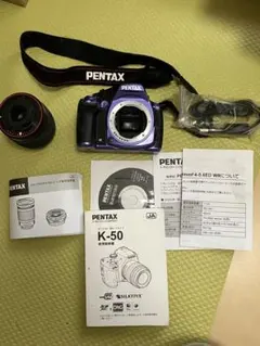 PENTAX K-50 ダブルズームキット ピンク ほぼ新品 4644 - メルカリ