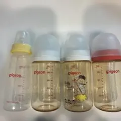 なお様専用　Pigeon 哺乳瓶 4本セット キャラクター付き