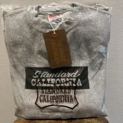 【新品】スタンダードカリフォルニア スウェット トレーナー Ｌサイズ グレー