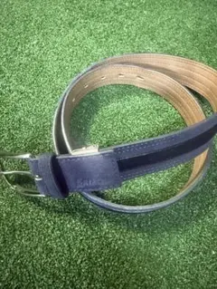 Srixon ネイビー スエード ベルト