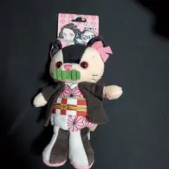 鬼滅の刃 キャット竈門禰豆子 マスコットキーホルダー