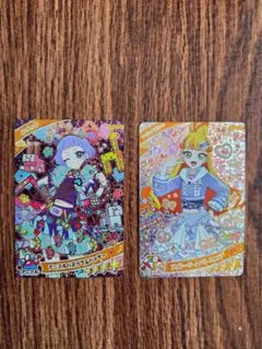 アイプリカード星4　チィ&じゅりあ