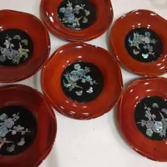 螺鈿茶托 2025年最新】螺鈿茶托の人気アイテム - メルカリ