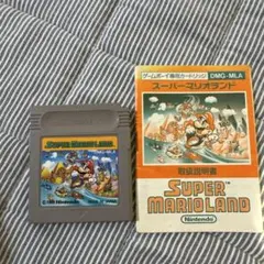 SUPER MARIO LAND ゲームボーイソフト