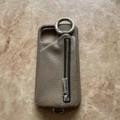 ajew 아이폰 케이스 그레이지 지퍼 포켓 포함 iPhone12