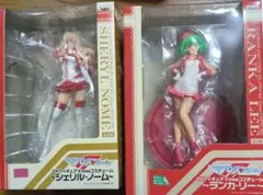 マクロスF　ランカ・リー　シェリル・ノーム　フィギュア　2個セット