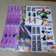 一番くじ　ドラゴンボール　ビジュアルシート　14点