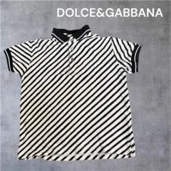 ⭐︎207 ドルチェアンドガッパーナ　キッズ　ポロシャツ　ストライプ　半袖　キッズ
