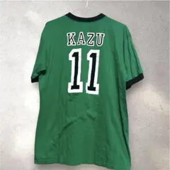 み*ん様 90s KAZU 11 リンガーTシャツ 三浦知良　キングカズのサムネイル