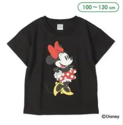 西松屋　天竺半袖Tシャツ　130 ミニーマウスのサムネイル