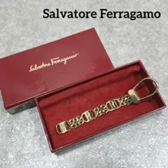 Salvatore Ferragamo ゴールドチェーン キーホルダー チャーム