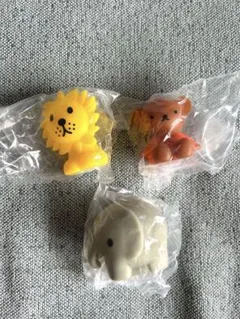 miffy かわいいマスコットライト 3体セット