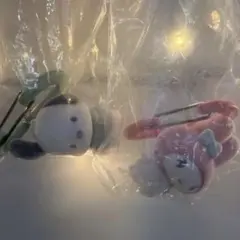 カラフルカラビナマスコットチャーム マイメロディ ポチャッコセット