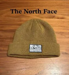 ザ・ノースフェイス　ニット帽　茶