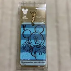ミッキーマウス アクリルパスケース ボールチェーン付き