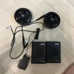 空調服 スターターキット 25V ファン バッテリーセットSK25012+α 1