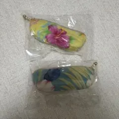 花柄　小物ポーチ