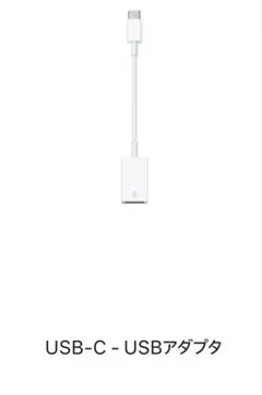 純正Apple USB-C - USBアダプタ