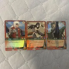 NARUTO カードゲーム 自来也 大蛇丸 綱手 忍-319 320 321 貴重】NARUTOカードゲーム自来也 大蛇丸 綱手 忍-319 320 321 - メルカリ