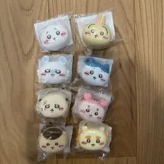 ちいかわ おかおミニシリコンポーチ コンプ　全種類