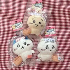 【新品.タグ付き.未開封】☆お顔厳選☆ちいかわご当地マスコット　3点セット☆