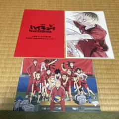 劇場版ハイキュー ゴミ捨て場の決戦 入場者特典 ビジュアルボード セット売り