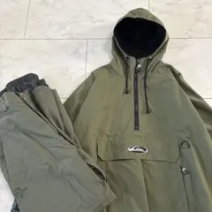 クイックシルバー✖️バートン　スノーボードウェア　セットアップ