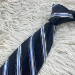 Brooks Brothers ネイビー　ストライプ レジメンタル　ネクタイ