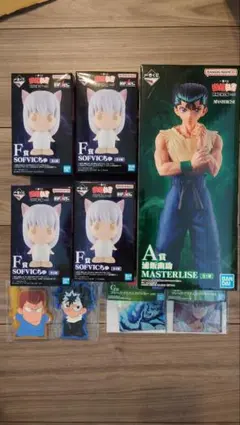 幽遊白書　一番くじ　暗黒武術会編Vol.3 A賞　浦飯幽助　その他下位賞