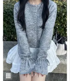 カーディガン レディース ショート丈