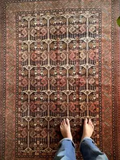 トライバルラグ　ヴィンテージラグ　アフガンラグ　トルクメン　プリミティブアート