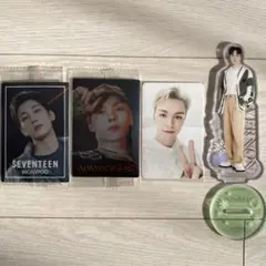 【SEVENTEEN】 一番くじ ウォヌ バーノン アクスタ ウエハース シール