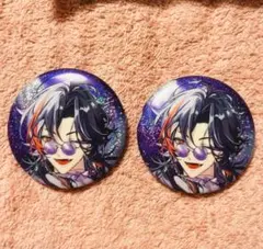 【2点セット】VOLTACTION×3SKM グリッター缶バッジ 魁星