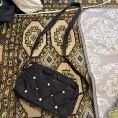LeSportsac ショルダーバッグ パール調装飾 キルティング - メルカリ