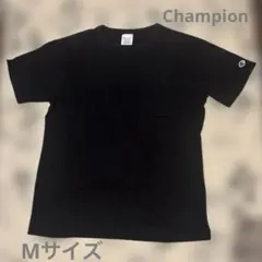 Champion 黒 Tシャツ M ポケット付きのサムネイル
