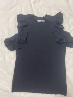 SNIDEL フリルデザイン 半袖トップス