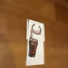 Coca Cola グラス型 キーホルダー ノベルティ