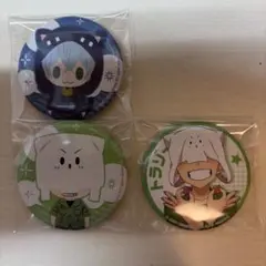 日常組　クロノア　トラゾー　缶バッジのサムネイル