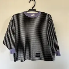 b.room ストライプ 長袖カットソー 110