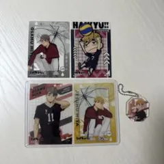 ハイキュー (宮兄弟 宮治 宮侑) クリアカード アクキー