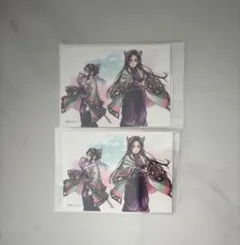 鬼滅の刃 WEBSHOPくじ 繋ぐ ステッカー 胡蝶しのぶ 胡蝶カナエ