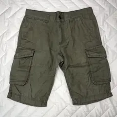 TAKEO KIKUCHI カーゴショートパンツ オリーブグリーン TK3のサムネイル